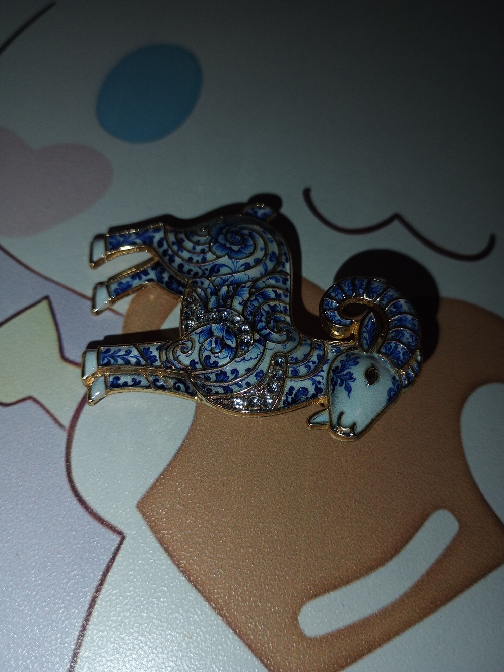 Ram Brooch - Picture 5 of 5